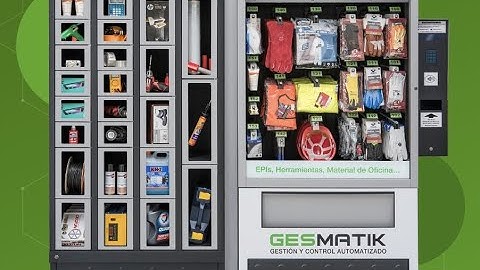 GESMATIK PPE VENDING MACHINE INDUSTRIAL VENDING