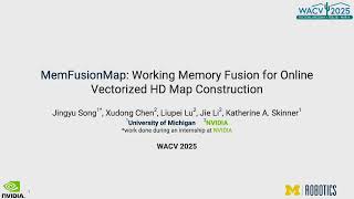 MemFusionMap: Working Memory Fusion for Online Vectorized HD Map Construction (WACV 2025)