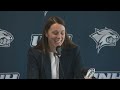 UNH Women's Basketball Head Coach Megan Shoniker Introductory Press Conference