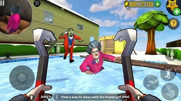 Scary Teacher 3D_New updater-New fun video everyday , gameplay walkthrough  part 684 ( android, ios)