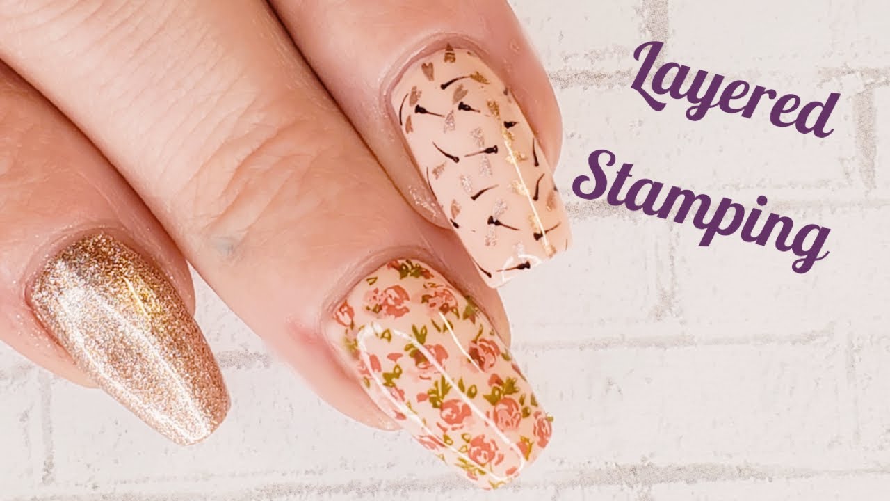 1. Layered Stamping Nail Art Tutorial - wide 10