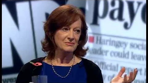 Sharon Shoesmith on Baby P - Newsnight