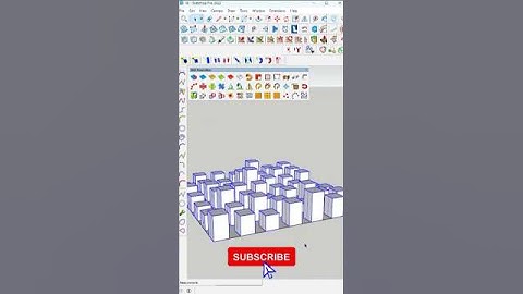 How to Quickly Simulate an Urban Layout in SketchUp