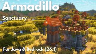 ARMADILLO SANCTUARY | Minecraft Tutorial | Java & Bedrock 26.1