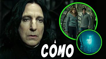 ¿Cómo sabía Snape que Harry estaba en el Bosque de Dean?