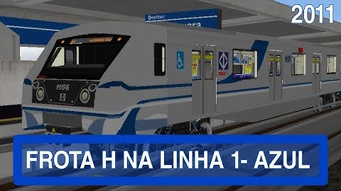 OPENBVE (CMSP) Especial Frota H Na linha 1- Azul | Caf H ( H66)