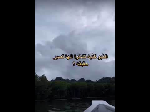 اكذبو كذبه تتمنوا انها تصير حقيقه