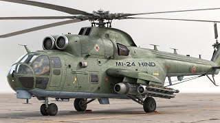 Ми-24 — Летающий танк России | Легендарный ударный вертолёт в бою