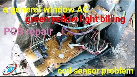 OGeneral Ac Timer Light Blinking | OGeneral green yellow light billing | Blinks Error |  pcb Repair