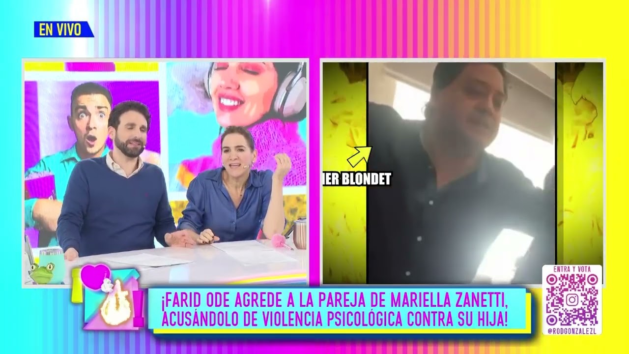 Amor y Fuego - JUN 25 - FARID AGREDE A LA PAREJA DE MARIELLA, ACUSÁNDOLO DE VIOLENCIA CONTRA SU HIJA