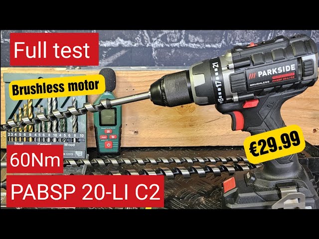 Parkside performance cordless drill hotsell