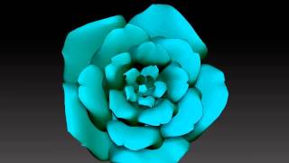 Rose Motiff 3D print model from CGTrader.com