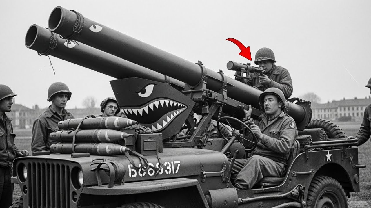 Немцы не могли остановить этот «модифицированный» джип — пока он не убил 400 из них в первый же д...
