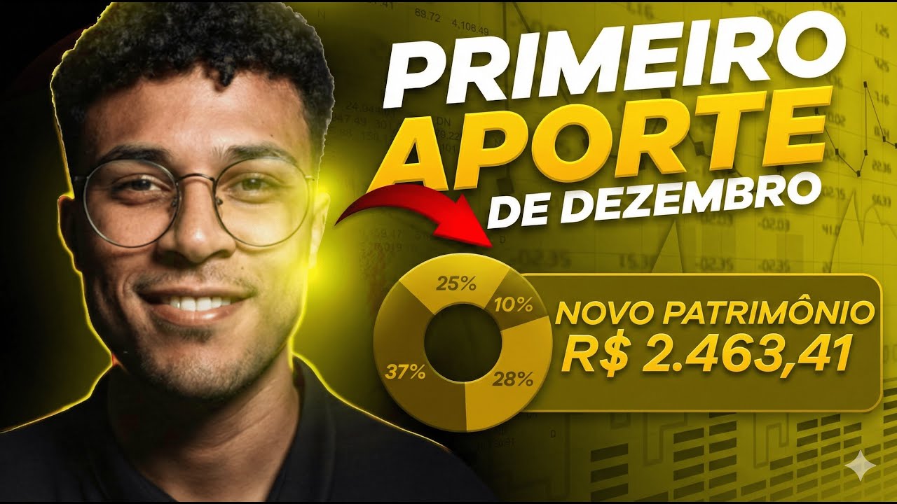 Comecei dezembro com tudo!  — Carteira bateu recorde de patrimônio!