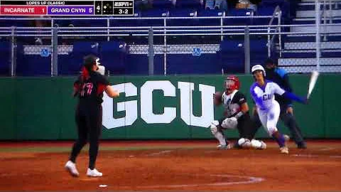 Grand Canyon softball's Danae Chatman hits home ru...