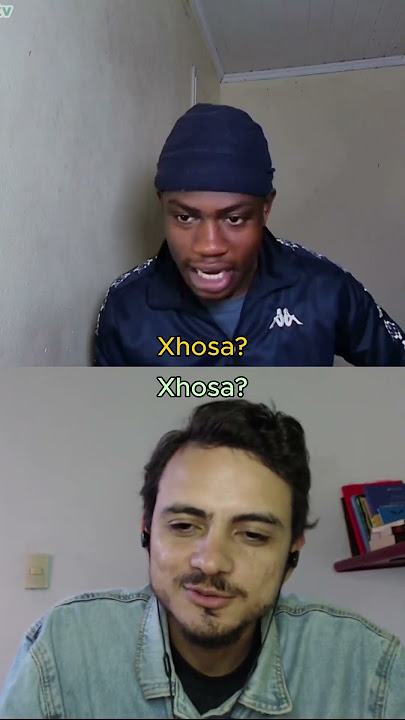 Brazilian polyglot sings in Xhosa. Native got shocked