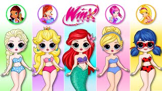 Disney Princess & Friends Dress Up as WinX Club | 30 DIYs Fun For Kids screenshot 3