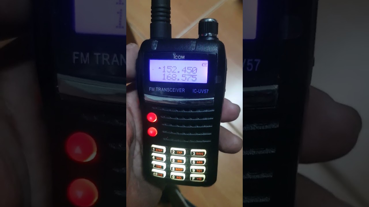 วิธีใส่โทน ICOM UV57