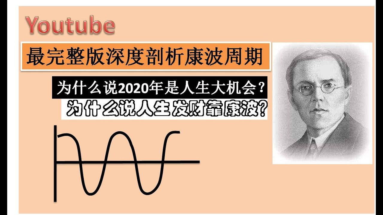 Youtube最完整版（带中文字幕）深度讲解康波周期！为什么2020年是人生大机会？为什么说人生发财靠康波？如何在中国A股股市里面，通过康波周期赚钱发财？