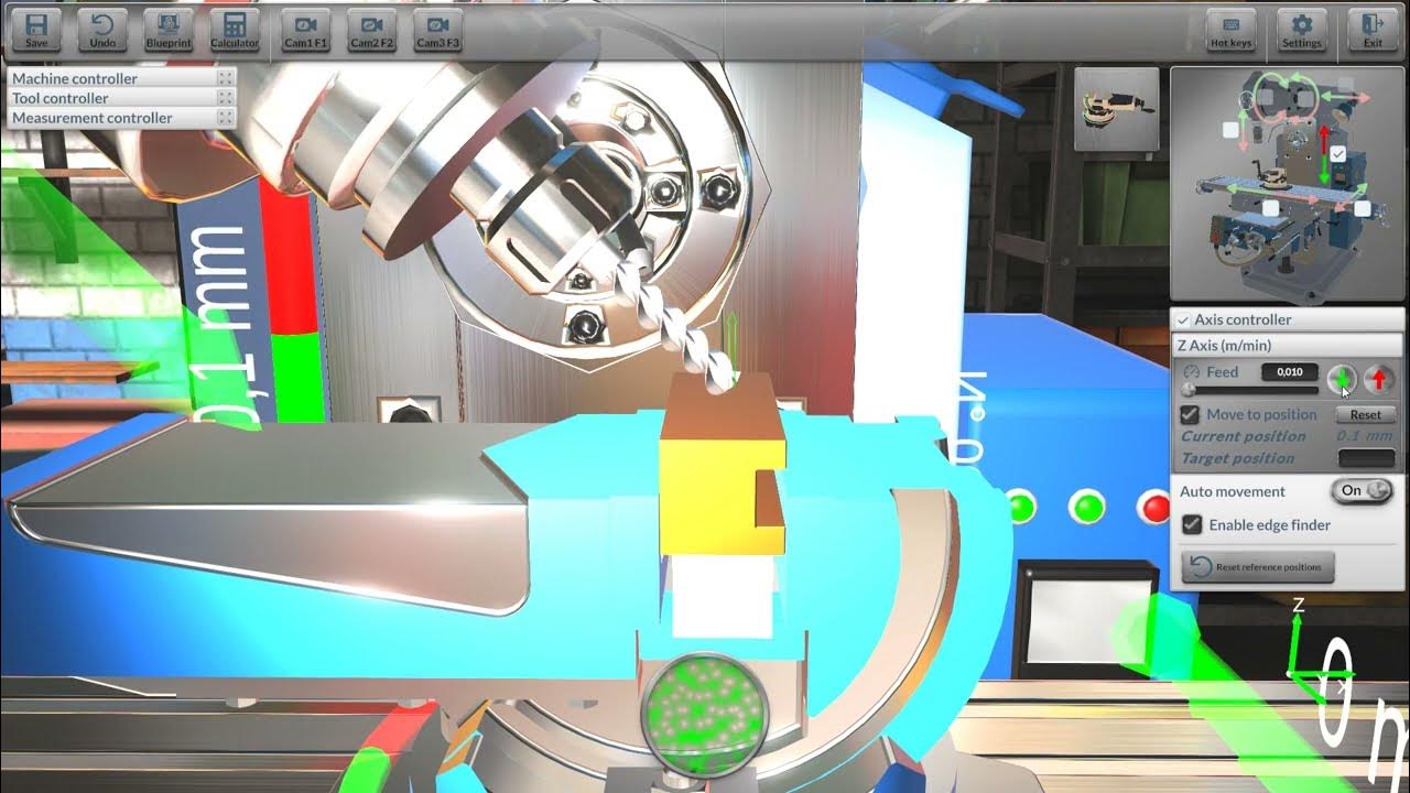 Milling Machine Simulator 3D YouTube