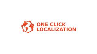 One Click Localization - 1 min to localize your game in 2 languages