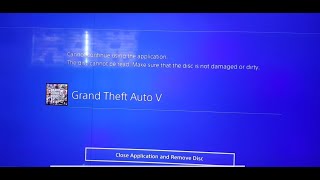 PS4 HOW TO FIX SCRATCHED OR NOT WORKING GAME DISC. GTA 5 SOLVED 2023 screenshot 4