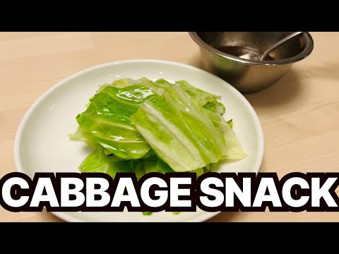 Addictive Cabbage - Japanese Beer Snacks made by my husband 3