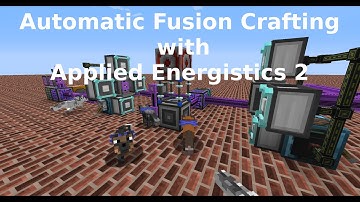 Auto Fusion Crafting with Applied Energestics 2 in Minecraft 1.12