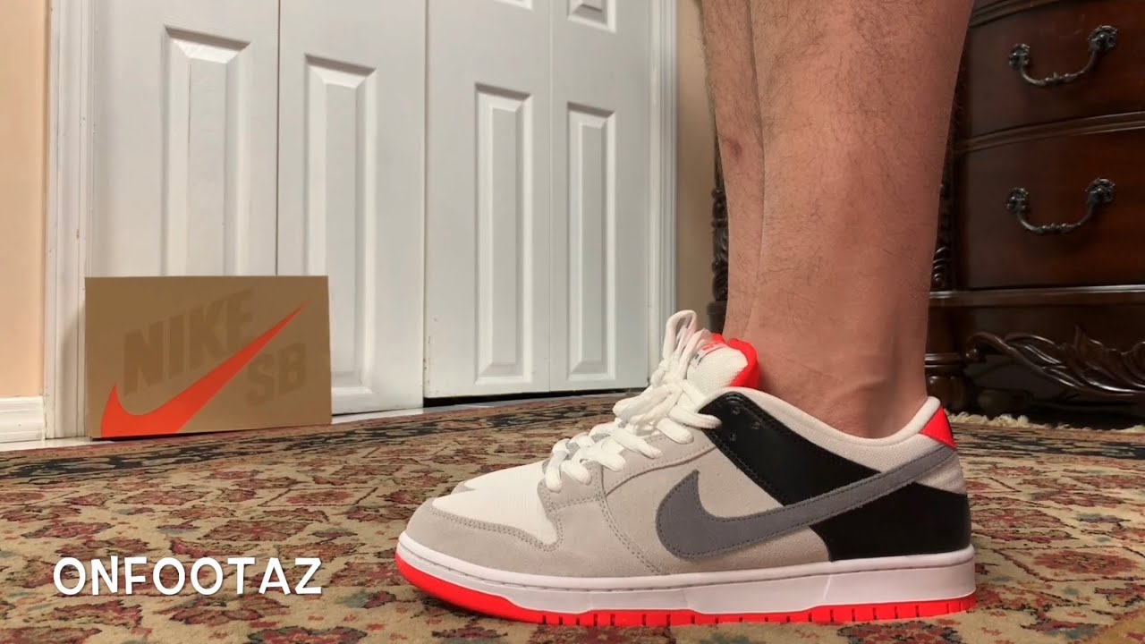 nike sb dunk low iso infrared