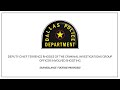 Dallas PD Officer Involved Shooting 216 Llewellyn August 20 2022 