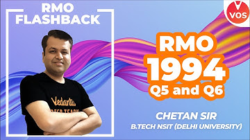 RMO 1994 (Q5 & Q6 ) L-19 | RMO Flashback | Maths Olympiad | Vedantu Olympiad School