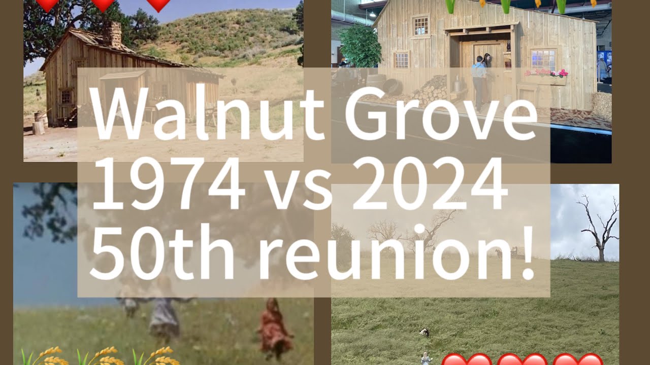 Walnut Grove 1974 VS 2024! LHOTP