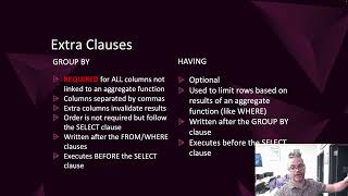 Database Aggregate Functions