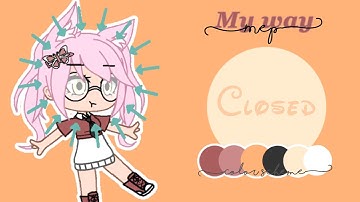 ✨ My way MEP ✨ | typography mep |  CLOSED | 12/12 | backups closed
