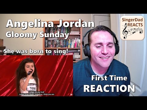 Classical Singer First Time Reaction- Angelina Jordan | Gloomy Sunday. Amazing at only 7 years old!!