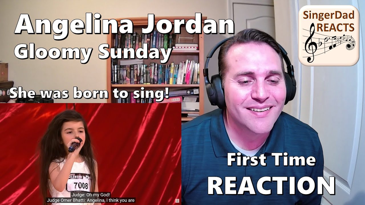 Classical Singer First Time Reaction- Angelina Jordan | Gloomy Sunday. Amazing at only 7 years old!!
