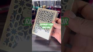 Rayhaan elixir UNBOXİNG 🥰 #perfumeminer #perfumeunboxing #perfumecollection #rayhaan