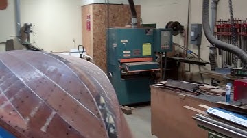 1946 Chris Craft Brightside U22 True5200 Bottom Planks Installed 7 6 2017