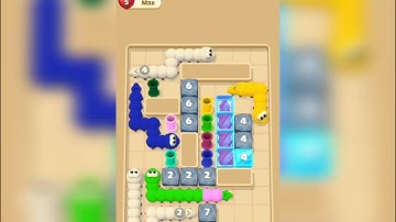 Slither Out : Worm Puzzle Level 48 Walkthrough Solution Gamerstein 