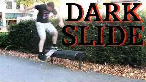 Darkslide: Awesome Darkslide On A Bench! Wicked Dark Slide!