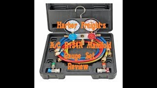 Review on Harbor Freight's A/C R134A Manifold Gauge Set by Clifford Rice 62,325 views 5 years ago 15 minutes