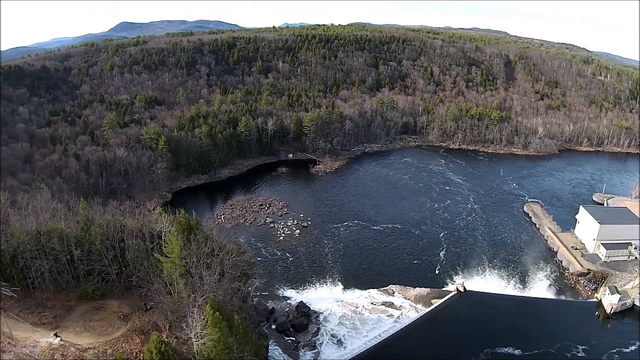 Corinth Ny second dam with Dji Phantom 2 vistion+ YouTube