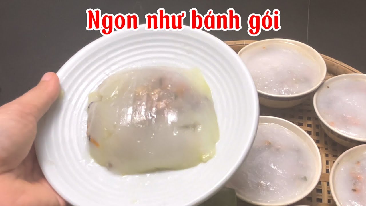 BÁNH GIÒ CHÉN QUÁ DỄ VÀ NHANH