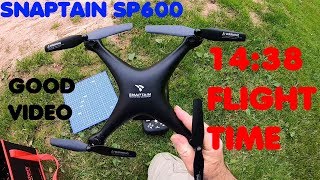 SNAPTAIN SP600 WiFi FPV Drone with 720P HD Camera, Altitude Hold, Great  Flight Time - YouTube