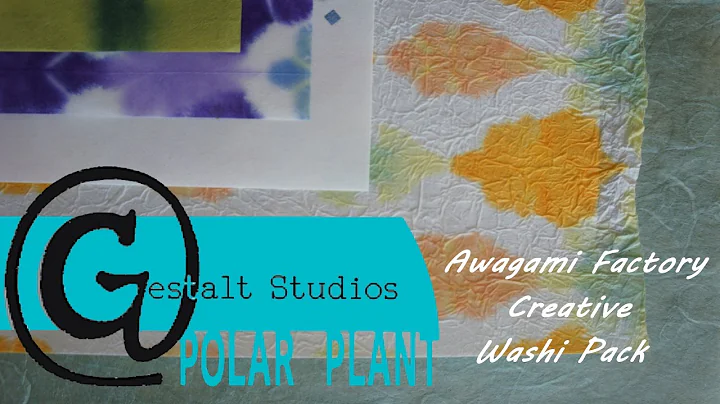 Awagami Creative Washi Pack Featuring Cynthia Weed