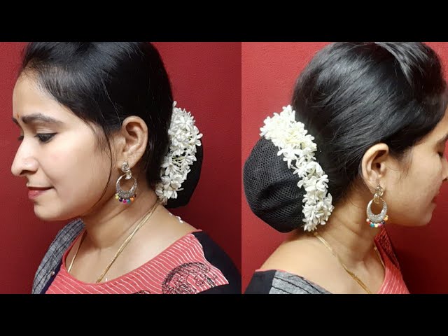 koppu hair style judapartyhairstyle in 10 minutesweddinghair style   YouTube