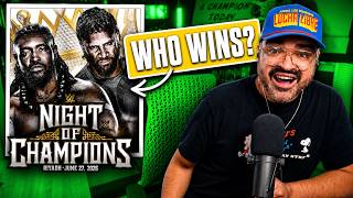 CAN JEY USO WIN KING OF THE RING? 👑 Night of Champions 2026 Predictions!