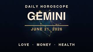Daily Horoscope - Gemini - June 21, 2026