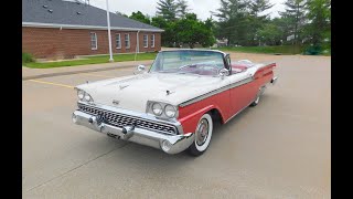 1959 Ford Fairlane 500 Galaxie Skyliner Hard Top Retractable Convertible