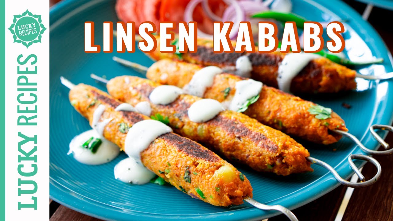 Veggie Linsen Spieße, die alle begeistern 🧡 | VEGAN KABAB